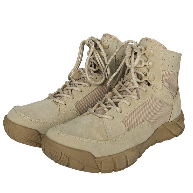 Wholesale Trekking Shoes EVA Oxford Waterproof Outdoor Hiking Climbing Tactical Safety Boots For Men