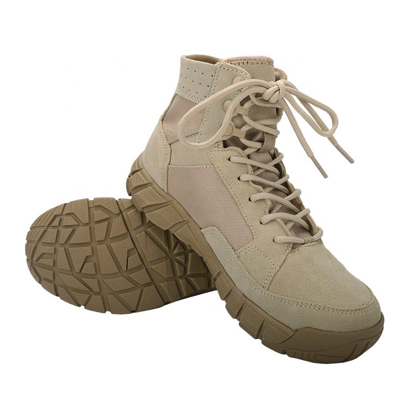 Wholesale Trekking Shoes EVA Oxford Waterproof Outdoor Hiking Climbing Tactical Safety Boots For Men