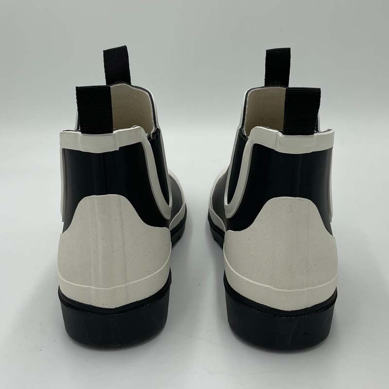 Best Selling Women's Customized Fashion Neoprene Waterproof Anti-slip Rubber Ankle Rain Boots Garden Shoes