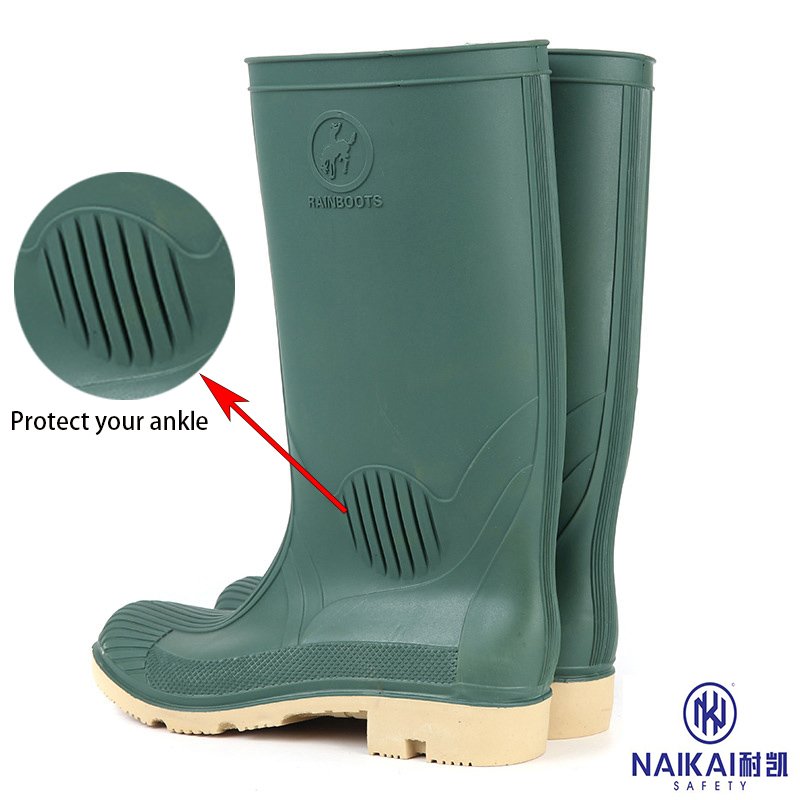 Wholesale Mens Rain Boots Wellies Gumboots Rain Boots For Men Woodland PVC Rain Boots