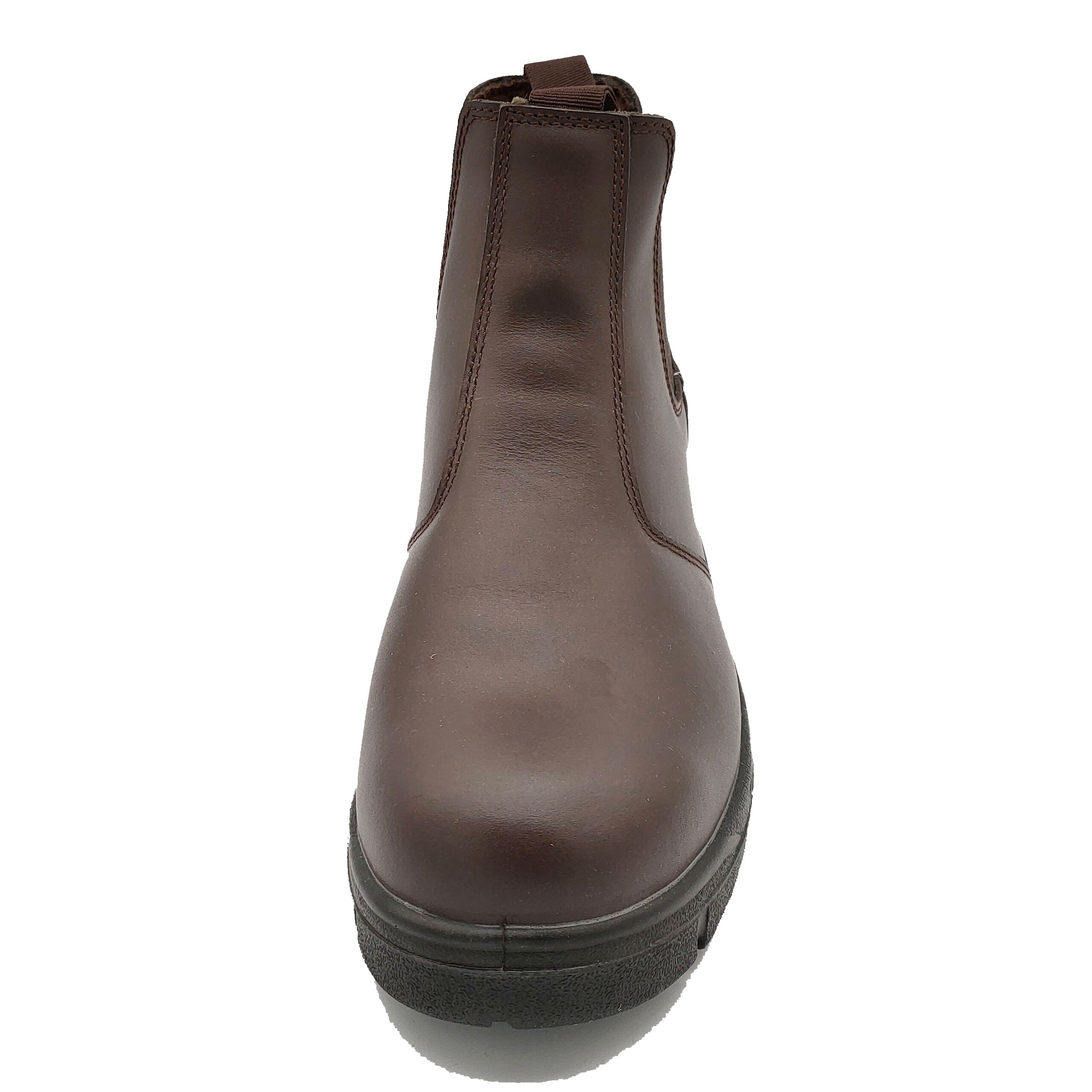 No lace water resistant PU sole elastic safety boots