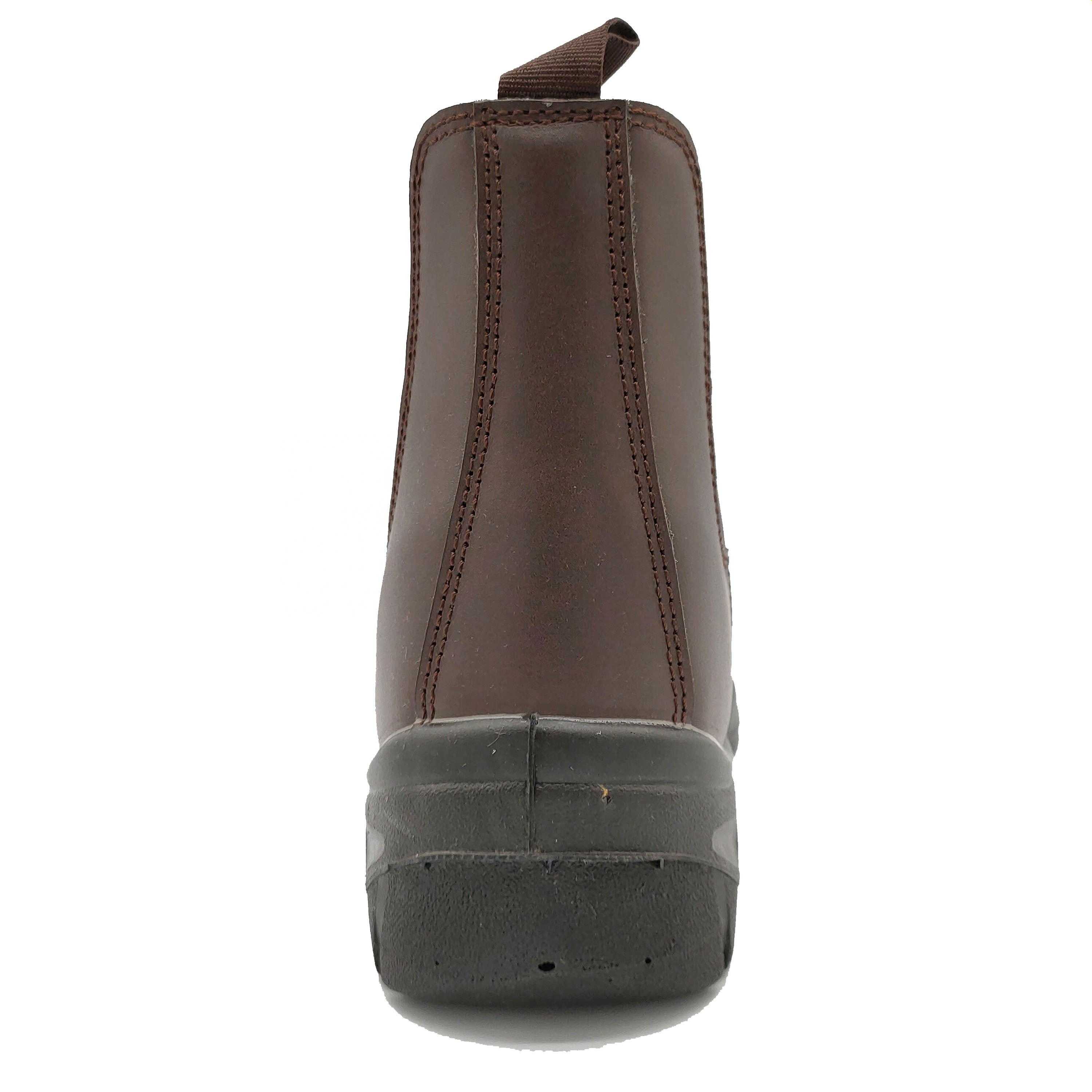 No lace water resistant PU sole elastic safety boots