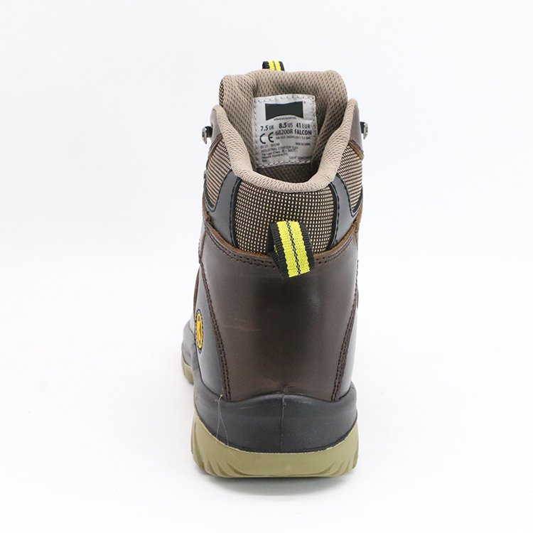 ENTE SAFETY High Quality Breathable Steel Toe Safety Boots Non-slip Anti-static For Work Safety Shoes