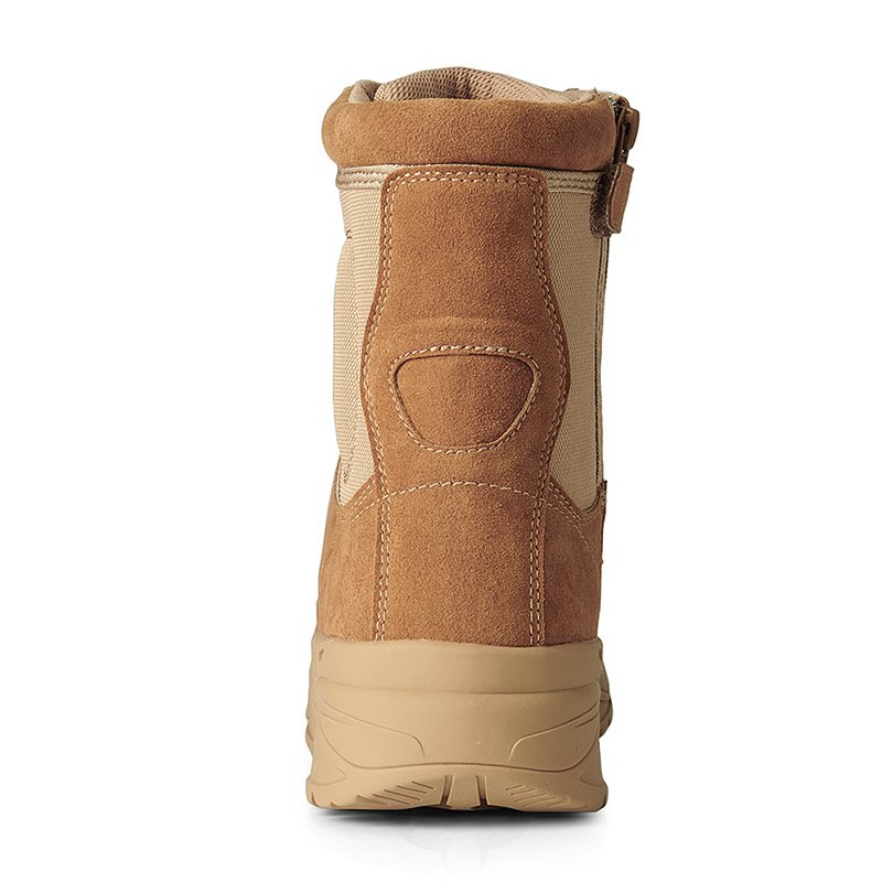 Men's Jungle Boots Suede Leather Desert Boots Combat Outdoor Work Walking Trekking Tactical Boots