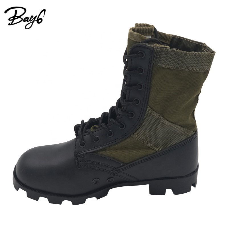 Wholesale Hight Quality Canvas Fashion Work Boots Men Woodland Hiking Boots
