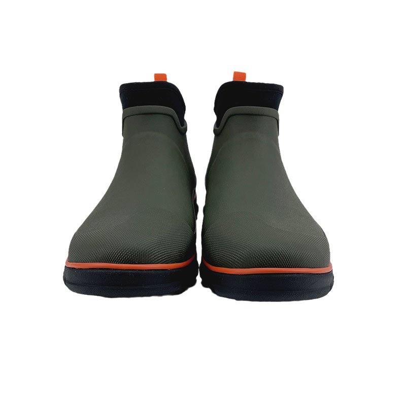 Middle cut rubber boots construction and industry insulated neoprene boots