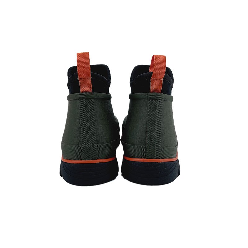 Middle cut rubber boots construction and industry insulated neoprene boots