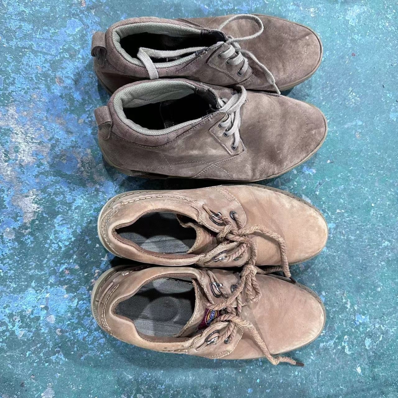 Direct supplier wholesale used brand boots secondhand climbing shoes hiking Martin boot outdoor shoe