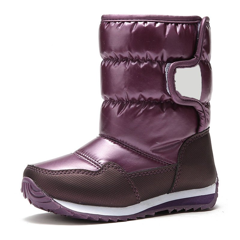 Children Boots Winter Casual Shoes Kids Snow Boots Waterproof Rain Boots Platform Keep Warm Girls Sneaker Girl's Student Shoes