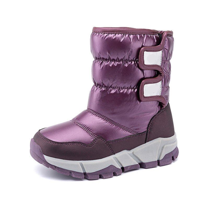 Children Boots Winter Casual Shoes Kids Snow Boots Waterproof Rain Boots Platform Keep Warm Girls Sneaker Girl's Student Shoes