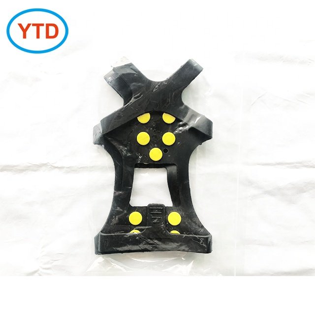 plastic replaceable spikes ice cleats boots shoes crampons for running