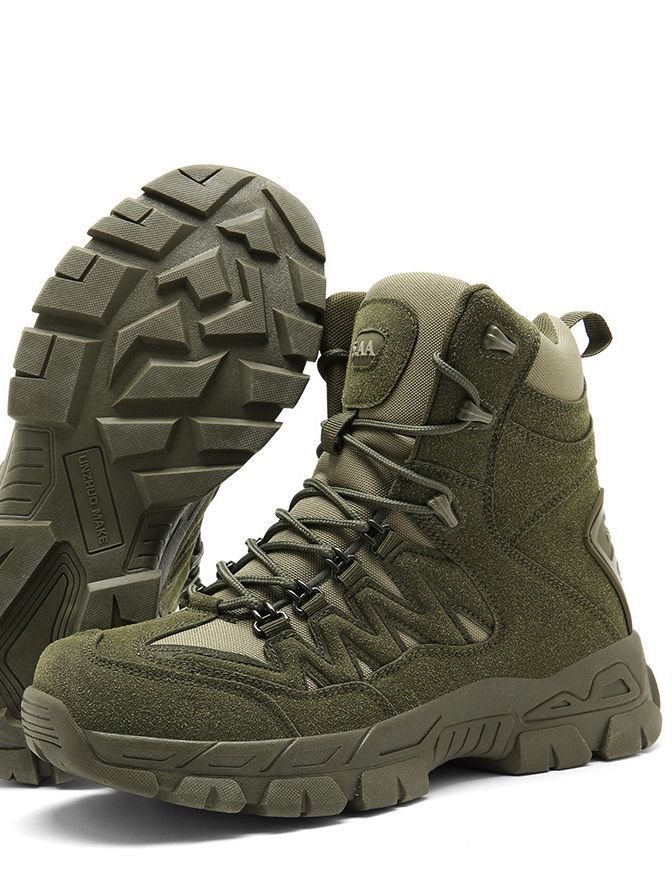 Tactical Men Boots Hiking Ankle Shoes Special Desert Combat Botas Outdoor Eva Diy Winter Boots