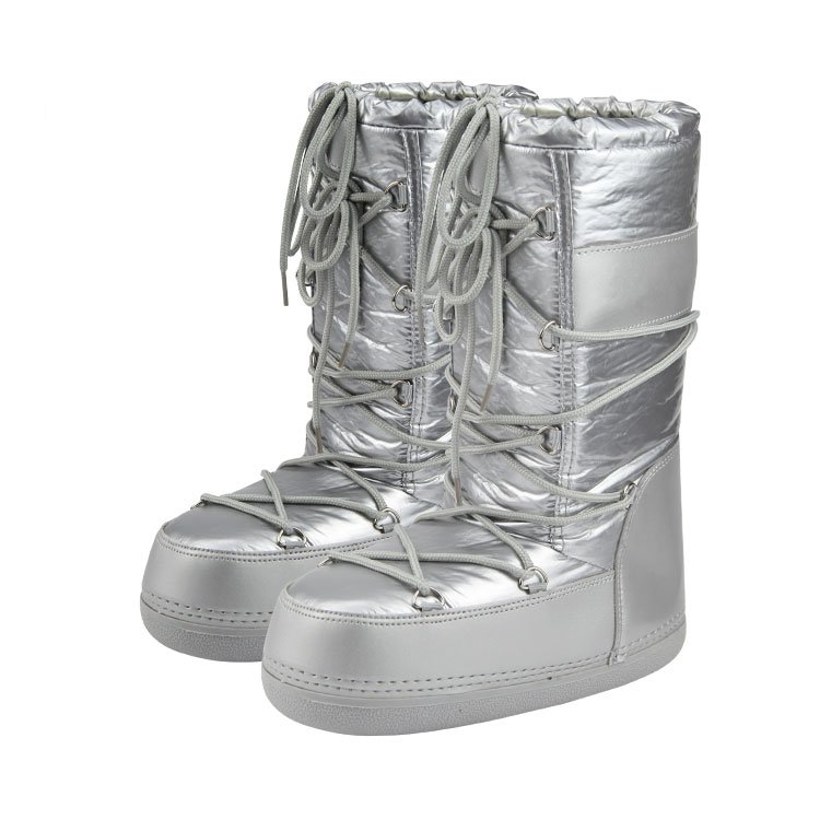 Good Quality Removable Lining Men Children Waterproof Long Space Boots Women Winter Snow Boots
