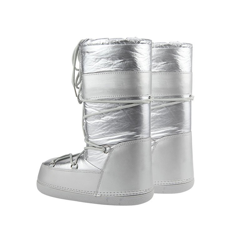 Good Quality Removable Lining Men Children Waterproof Long Space Boots Women Winter Snow Boots