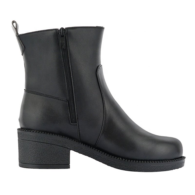 New Luxury Thick Sole Women Winter Shoes Fashion Female Chelsea Boots Doc Martin Boots