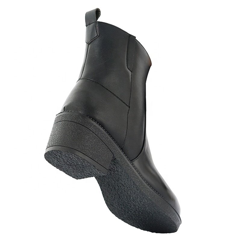 New Luxury Thick Sole Women Winter Shoes Fashion Female Chelsea Boots Doc Martin Boots