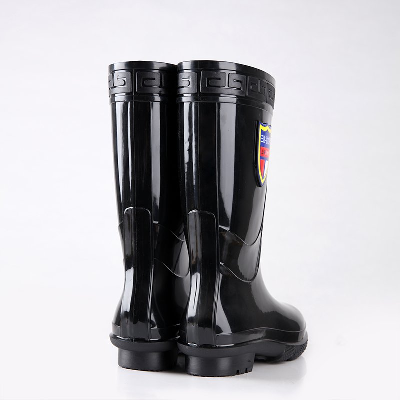 30cm Men's Rain Boots Waterproof Shoes Mid calf Water PVC Boots Muck Outdoor Mud Shoe Wellington Boots mens rainboots