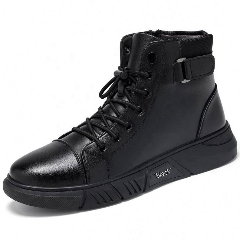 2025 Ruizi New British Solid Colour Factory Direct Wholesale Boots For Men