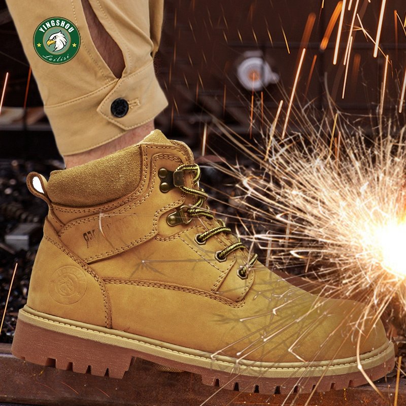 6-inch steel safety toe boots Insulated waterproof outdoor equipment industrial work boots Safety boots