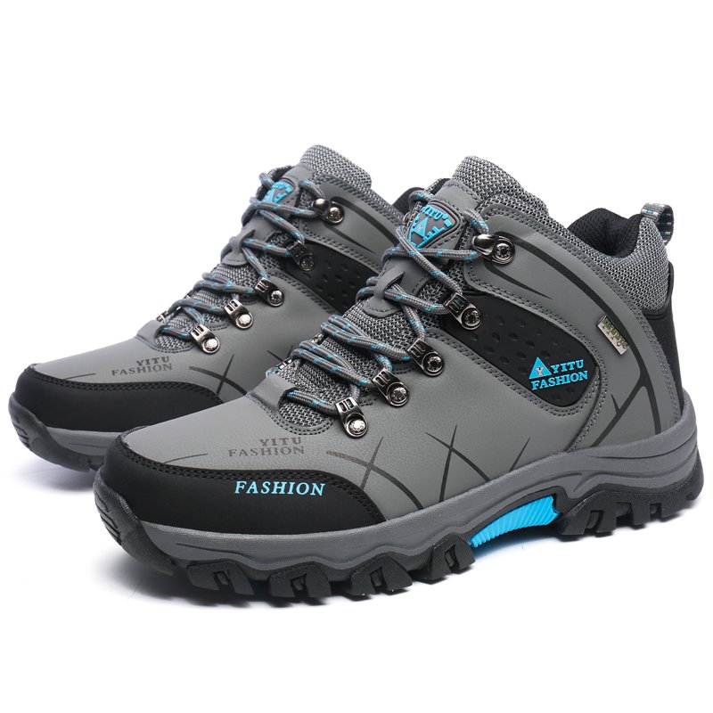Hot Design Fashion Climbing shoes Good Quality Big Size Comfort Non-slip Sport Hiking Shoes Men Outdoor Boots