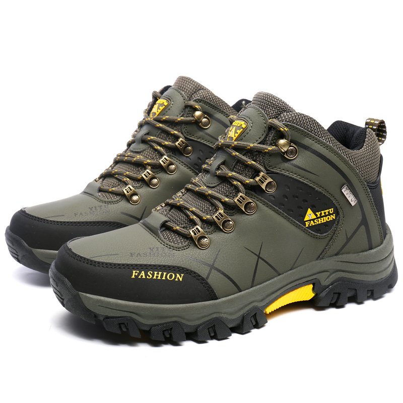 Hot Design Fashion Climbing shoes Good Quality Big Size Comfort Non-slip Sport Hiking Shoes Men Outdoor Boots