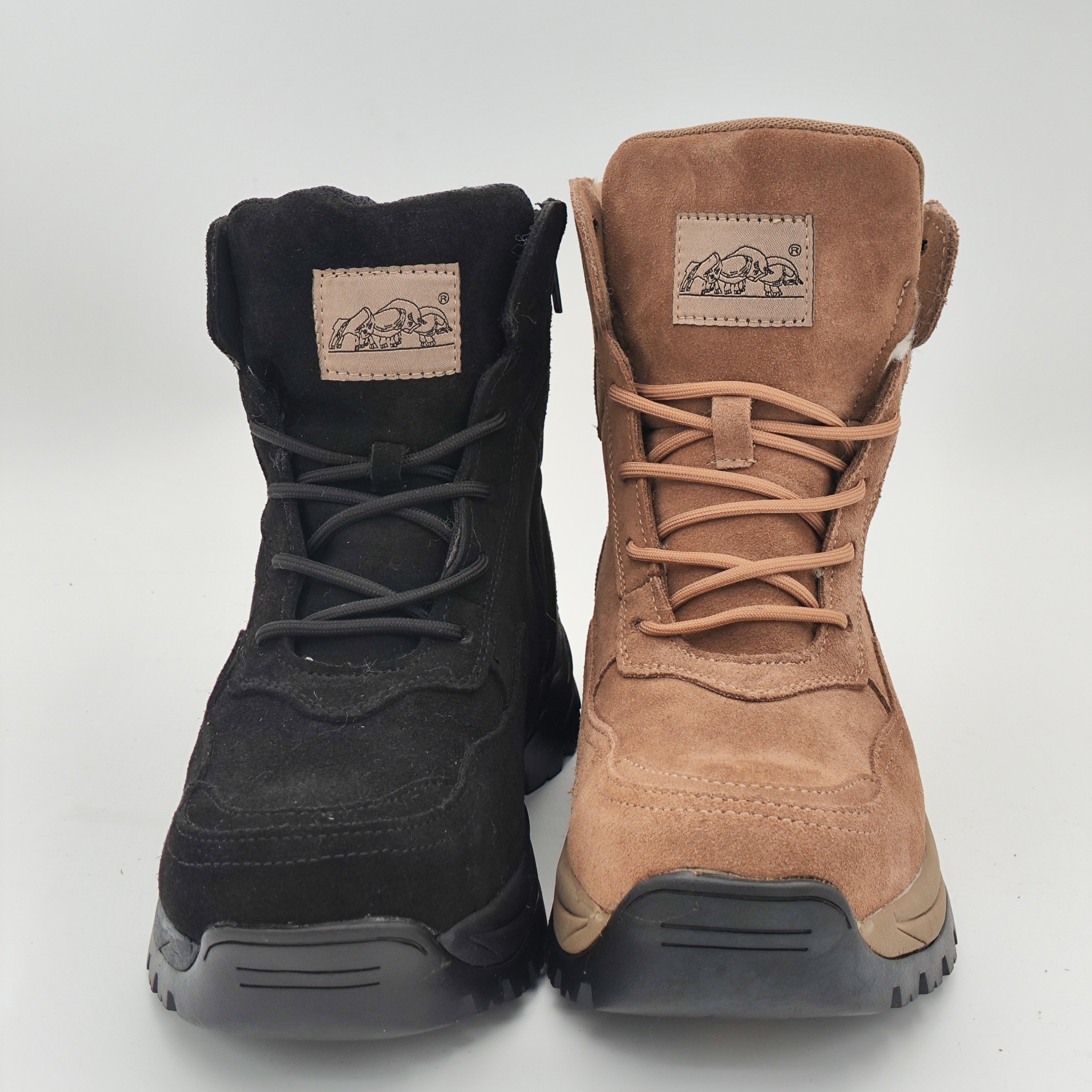 Cold-Resistant Thickened Insulated Extreme Winter Warmth Wool Boots Leather Snows Boot