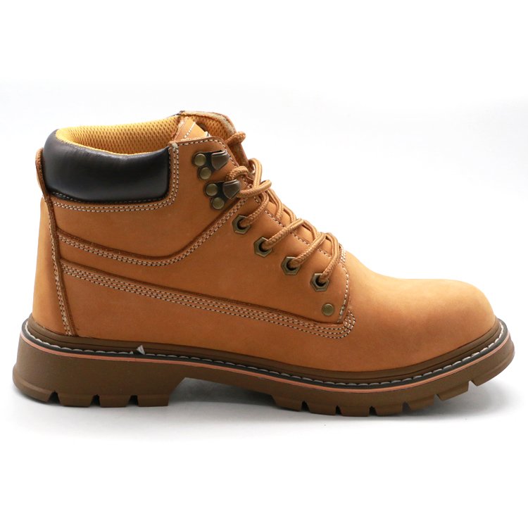 ENTE SAFETY High cut custom leather steel toe construction waterproof men safety shoes industrial cat safety boots
