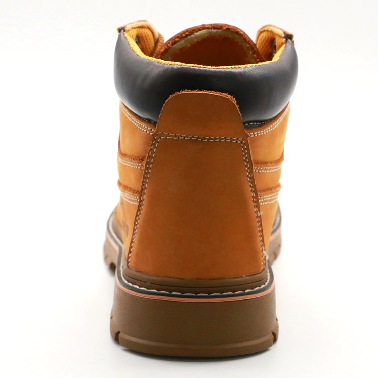 ENTE SAFETY High cut custom leather steel toe construction waterproof men safety shoes industrial cat safety boots
