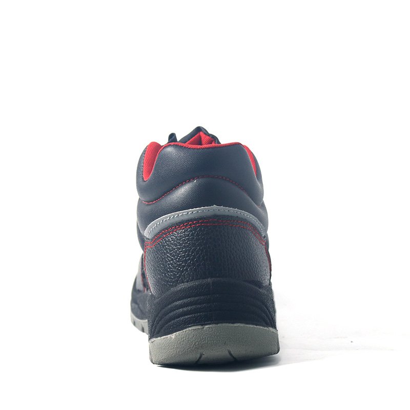 anti slip woodland light weight safety shoes steel toe for men work shoe leather safety boots with steel toe for workers