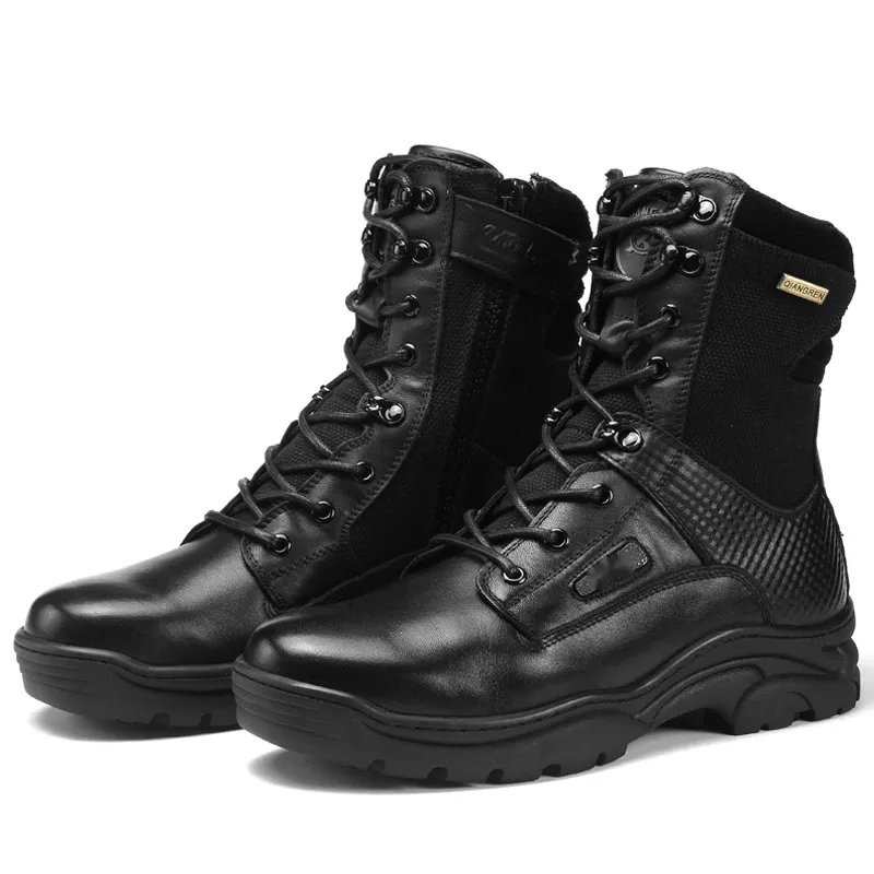 Outdoor climbing boots Combat Shoes Shoes Anti slip and wear-resistant Men's Boots Tactical Boots