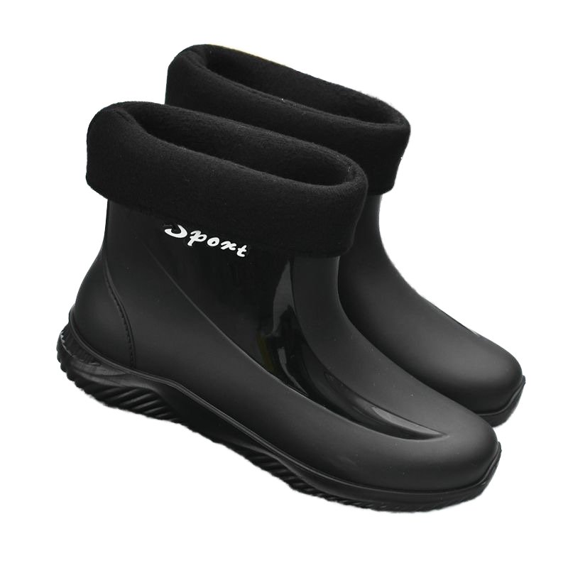 wholesale factory price cheap Waterproof boots for men rubber shoe rain boots men raining fishing shoes gumboots rain shoes