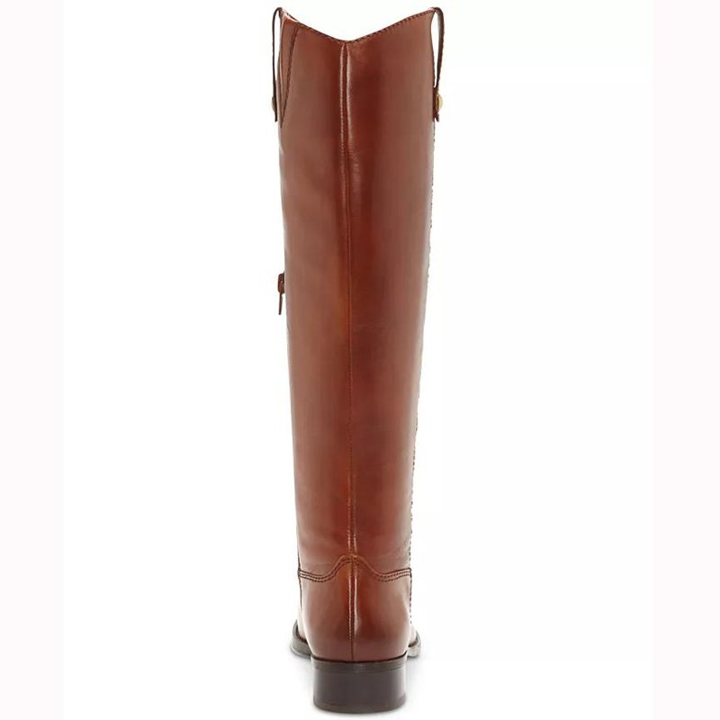 Best Winter Boots Custom Made High Heel Classy Riding Leather Zip up boots for Womens