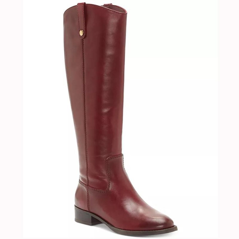 Best Winter Boots Custom Made High Heel Classy Riding Leather Zip up boots for Womens
