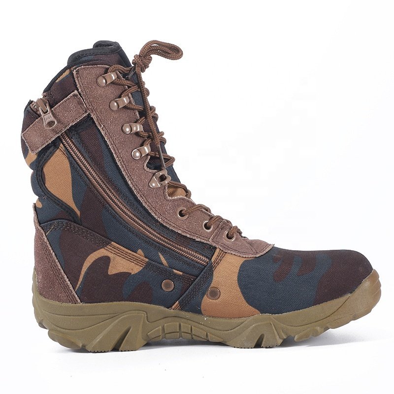 OEM Low Price Black Desert Tactical Boots Summer Hiking Jungle Shoes Camouflage Combat boots
