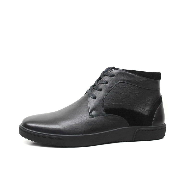 Formal Genuine Leather Fashion Sneaker Men Handmade Winter Casual Ankle Boots