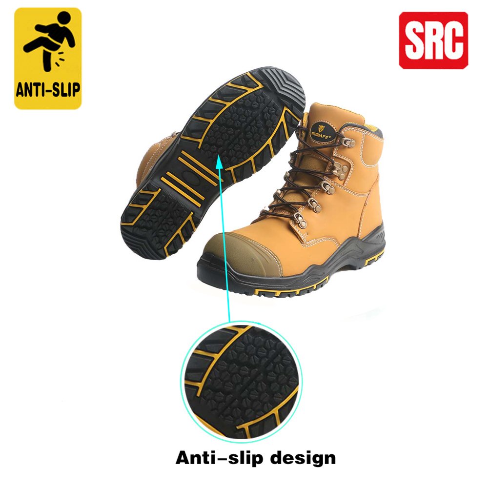 anti shock mens special forces side zipper industreial needles cold resistant work tactical safety shoes / boots