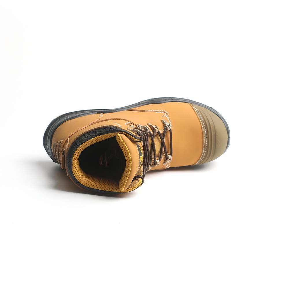 anti shock mens special forces side zipper industreial needles cold resistant work tactical safety shoes / boots