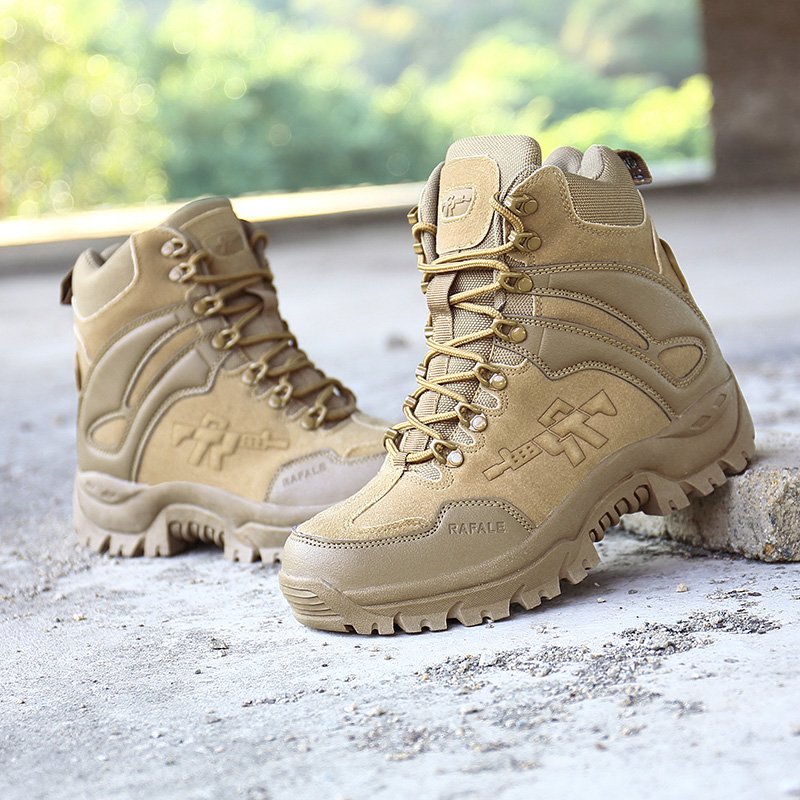 New Outdoor Fashion Jungle Boots High Top hiking shoes Men's Sneaker Boots Sports Boots for men