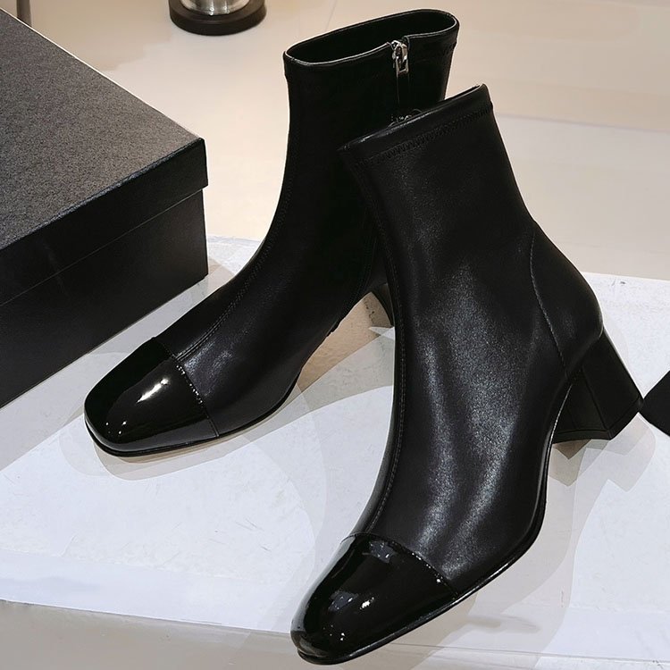 Fashionable High Quality genuine leather boots trendy boots for women beautiful boot design