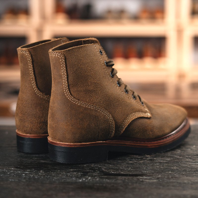 Goodyear Stitching Technology Boots versatile fashion shoes winter casual leather boots boots for men