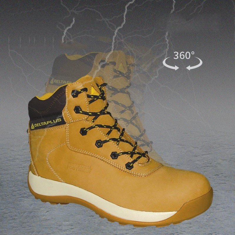 SRC class anti-slip anti-oil safety boots Delta 301912 heat and high temperature resistant safety shoes