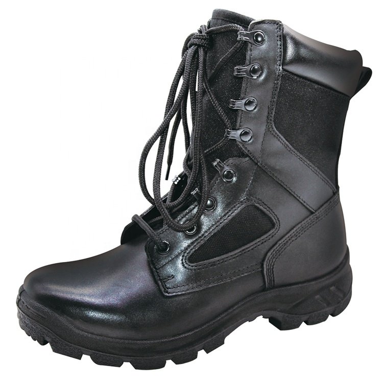 Men's Outdoor Boots Training Short Boots Medium Leather Outdoor Work Boots