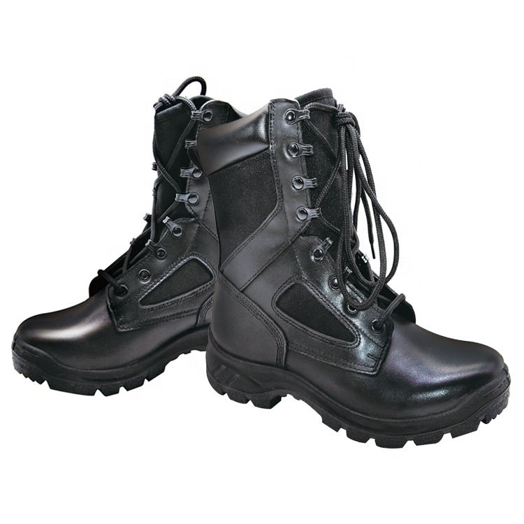 Men's Outdoor Boots Training Short Boots Medium Leather Outdoor Work Boots