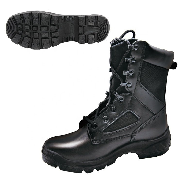 Men's Outdoor Boots Training Short Boots Medium Leather Outdoor Work Boots
