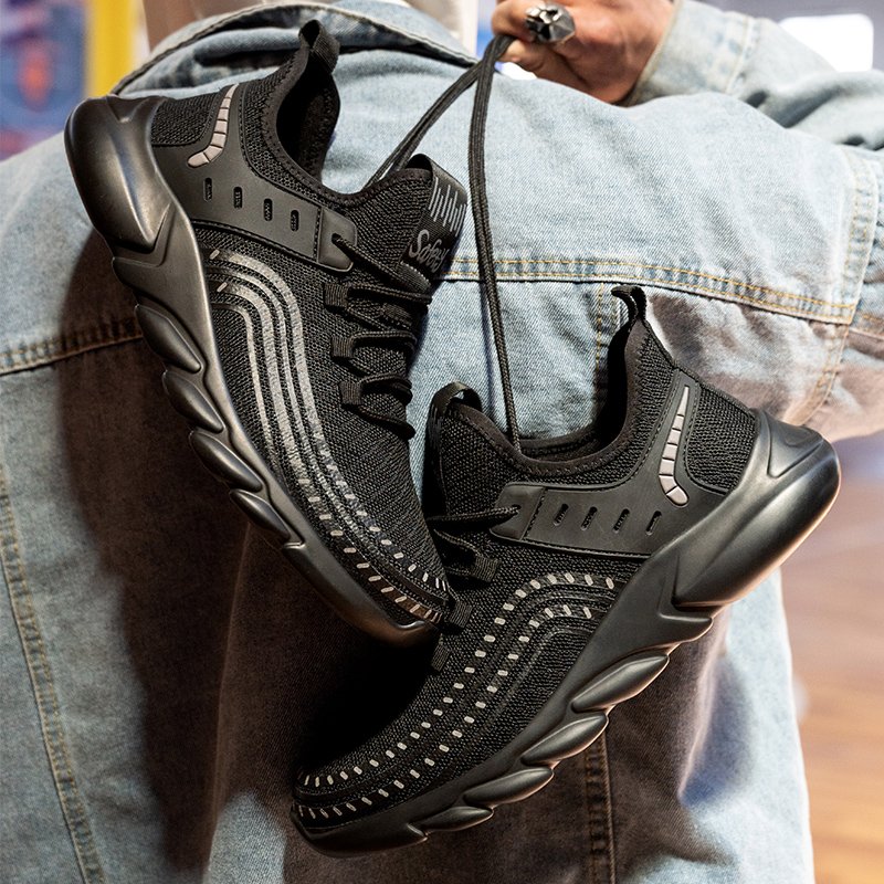 Hot Selling Industrial Protective Fashion Breathable Work Boot Casual Trainers Steel Toe Safety Shoes for Men /safety shoes