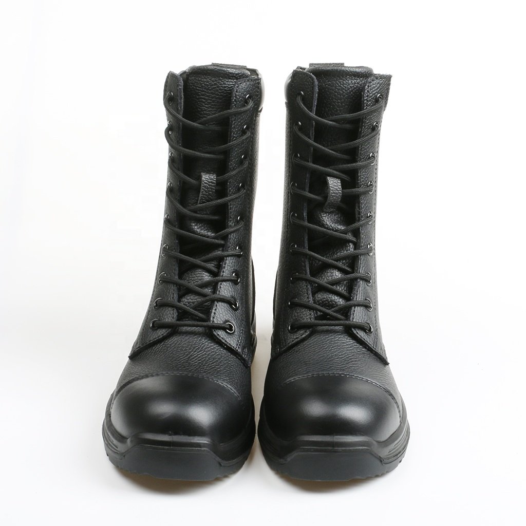 manufacturer factory custom safety shoes for men steel toe boots leather slip resistant waterproof stab resistant s3 wholesale