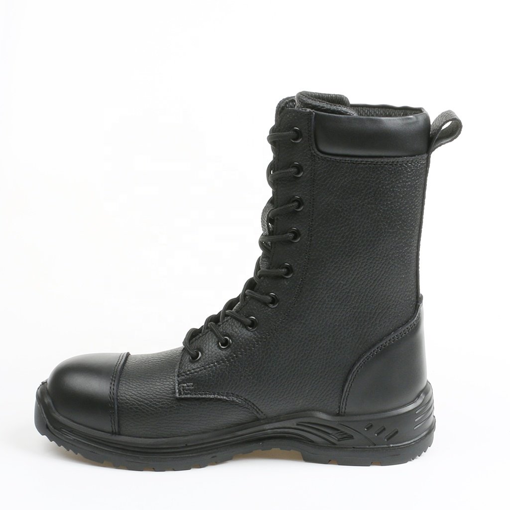 manufacturer factory custom safety shoes for men steel toe boots leather slip resistant waterproof stab resistant s3 wholesale