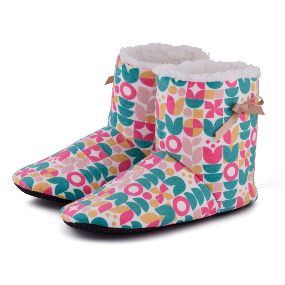 Bedroom Home Custom Winter Spring Boots Free Samples Fashion Chenille Antiskid Sole Indoor Ankle & Bootie