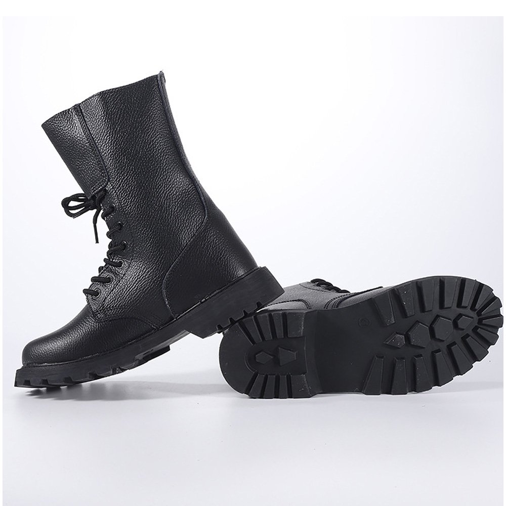 New Men Lightweight Suede Leather Combat Hiking Shoes Tactical Booties Waterproof Ankle Boots
