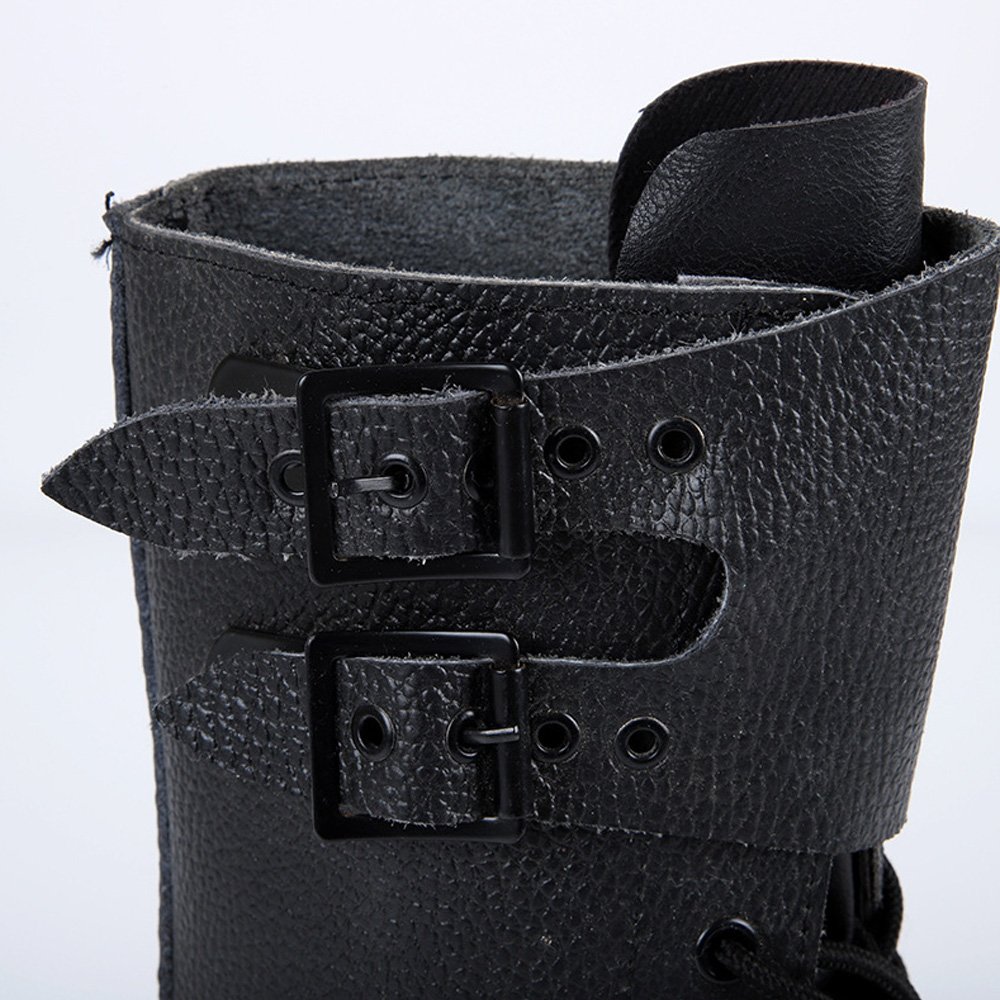 New Men Lightweight Suede Leather Combat Hiking Shoes Tactical Booties Waterproof Ankle Boots